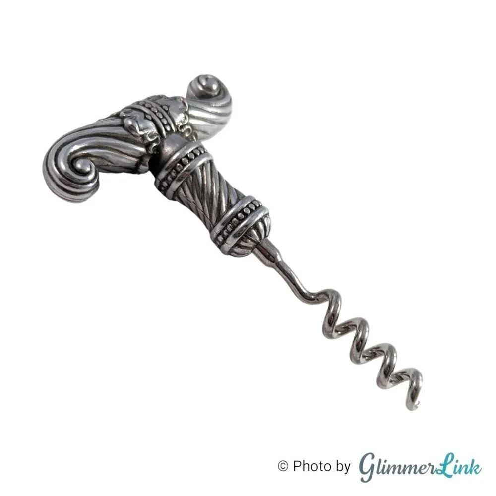 Brighton Ornate Corkscrew Wine Bottle Opener Barware Housewarming Host Gift